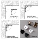 1616 Corner LED profile for LED Strip - LED Profiles - ruifarled.com
