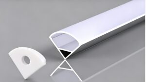 16*16 Triangle LED Aluminum Profile - LED Profiles - ruifarled.com