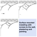 118*43 Reflector Light LED Profile for Ceiling Corner - LED Profiles - ruifarled.com