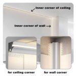 Ceiling Corner01 LED Profile of Linear Light for Tape Light - LED Profiles - ruifarled.com