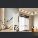 Ceiling Corner01 LED Profile of Linear Light for Tape Light - LED Profiles - ruifarled.com