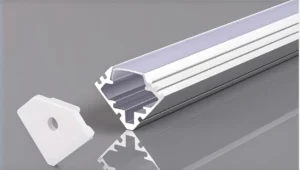 19*19 Triangle LED Aluminum Profile - LED Profiles - ruifarled.com
