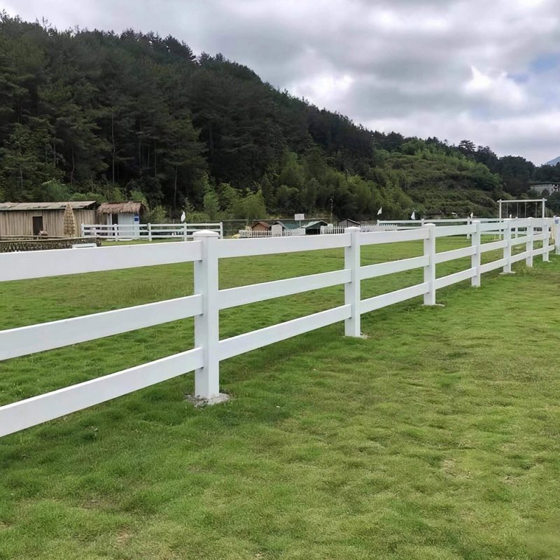 Vinyl PVC Ranch Farm Fence