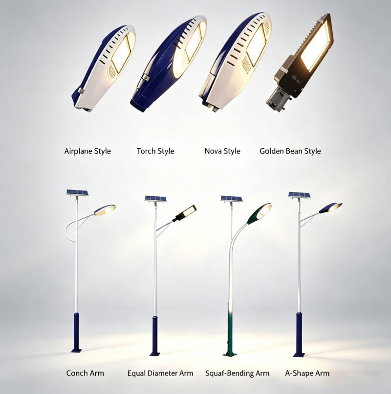 6m 8m 10m Standard Solar Street Light
