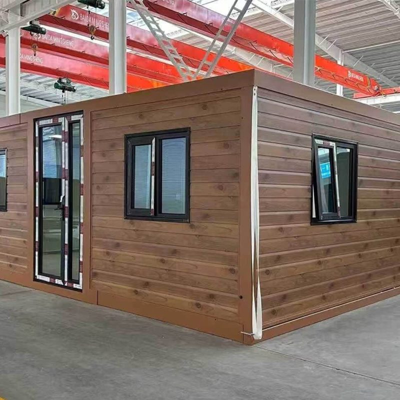 Flat Roof Expandable Prefab House