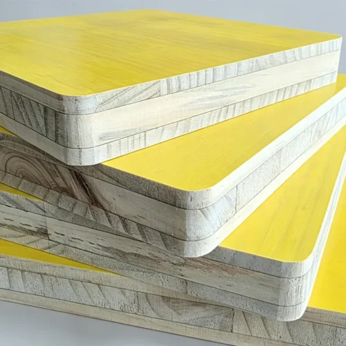 3 Ply Yellow Shuttering Panel | 3 Layer Construction Formwork - 3-Ply Solid Wood Formwork - hengzhoutrade.com