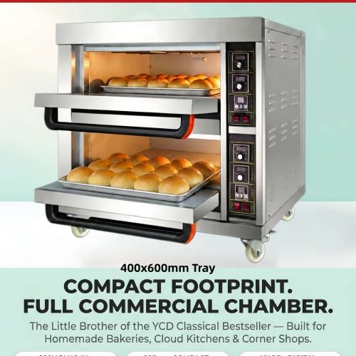 220V Small electric mini single tray per deck oven for baking - Deck Oven - rmachinery.com