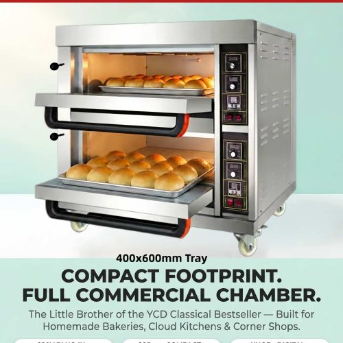 Cheap mini gas single tray per Small deck oven for baking ...