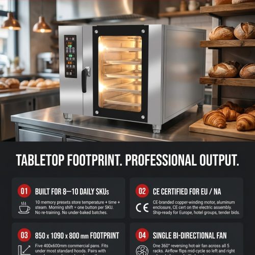 5 trays tabletop true commercial electric convection ovens for sale - Convection Oven - rmachinery.com