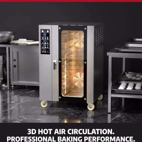 10 Trays Electric big restaurant commercial convection oven for baking cakes br...