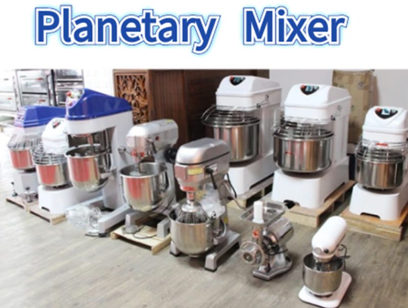 Commercial planetary mixer operation demonstration — bakery planetary mixer attachments, speed settings and capacity guide by R&M Machinery