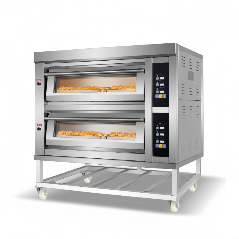 Professional industrial gas cake baking oven factory price - Deck Oven - rmachinery.com