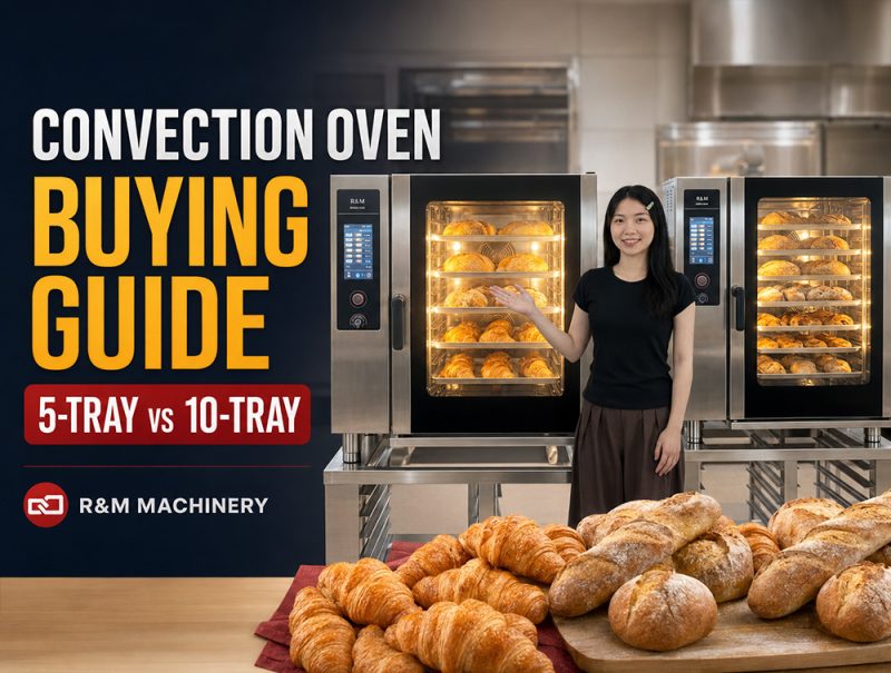 Commercial convection oven introduction — gas and electric convection ovens for bakery and restaurant by R&M Machinery