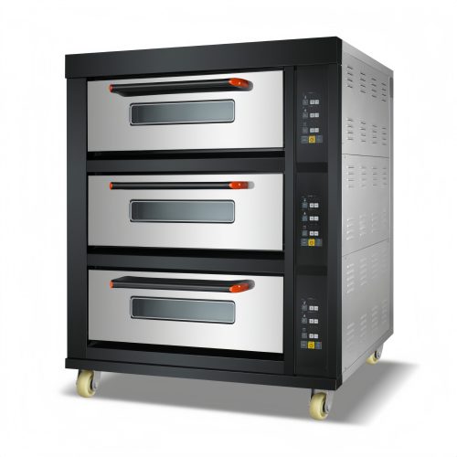 Commercial bakery ovenfor sale,Black Electric deck oven - Deck Oven - rmachinery.com