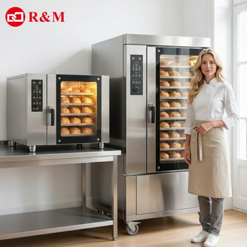 5 Tray propane large countertop steam bakery convection oven gas Type - Convection Oven - rmachinery.com