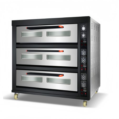 Commercial bakery ovenfor sale,Black Electric deck oven - Deck Oven - rmachinery.com