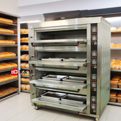 4 deck bakery bread baking oven - Deck Oven - rmachinery.com