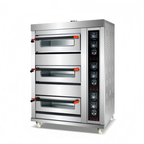 Cheap mini gas single tray per Small deck oven for baking ...