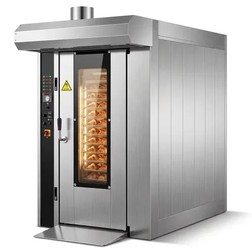 R&M 16 tray commercial bakery rack oven electric — RMX-16D stainless steel rotating bakery oven