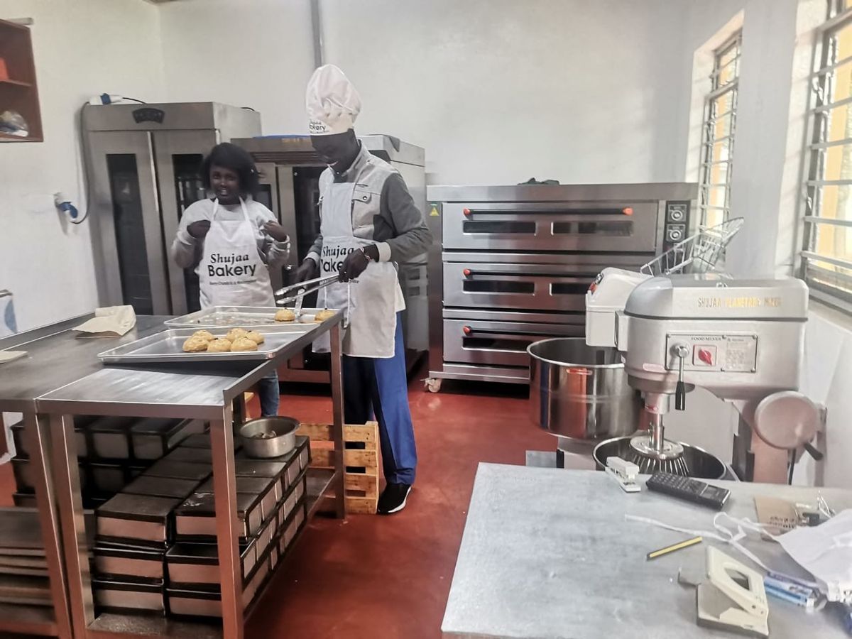 Shujaa Bakery.html Kenya 2023 First Setup — Deck Oven and Planetary Mixer Installed by R&M Machinery in Eldoret