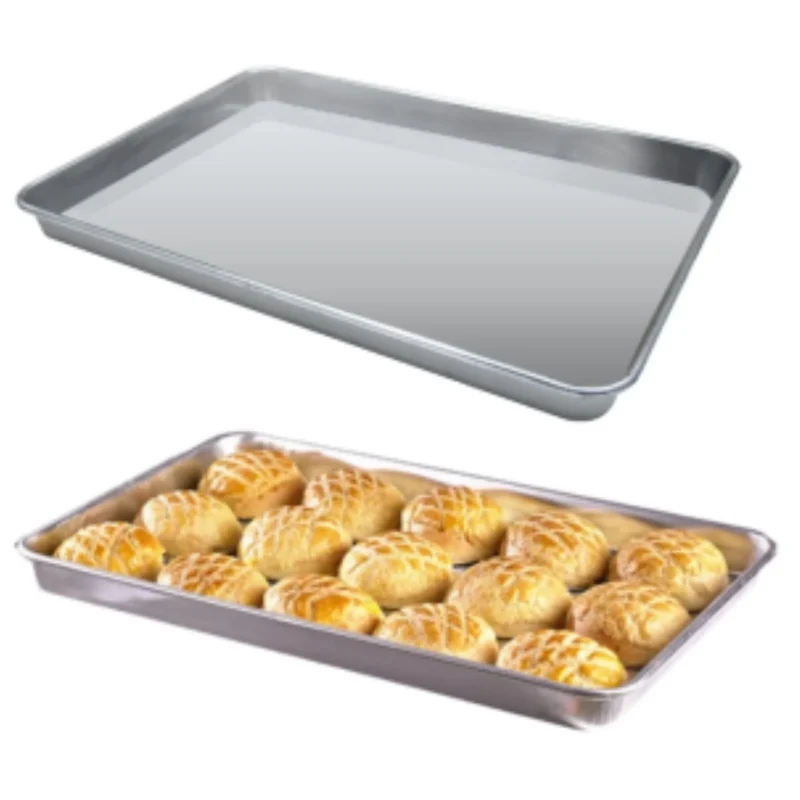 R&M aluminum baking sheets 400x600mm commercial oven trays