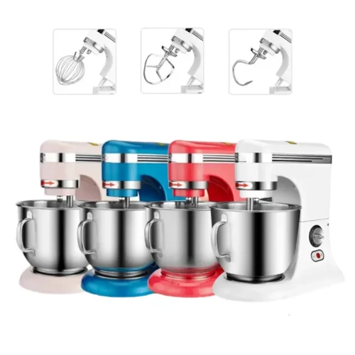 cake stand mixer – bowl, hook and working area