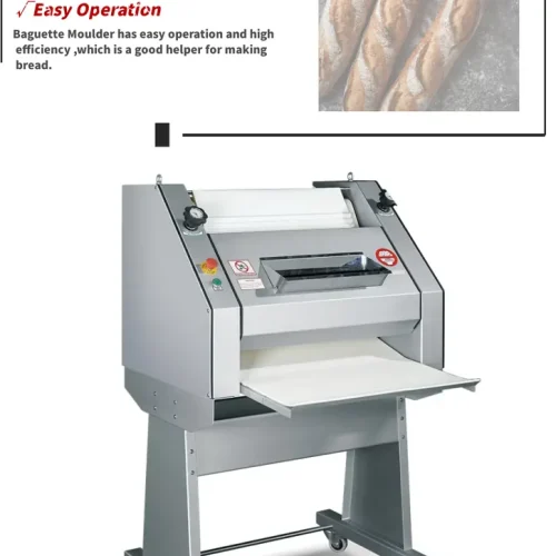 R&M baguette moulder advantages — high output adjustable easy operation with export packaging