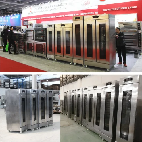 R&M boiled water bread proofer factory and showroom line