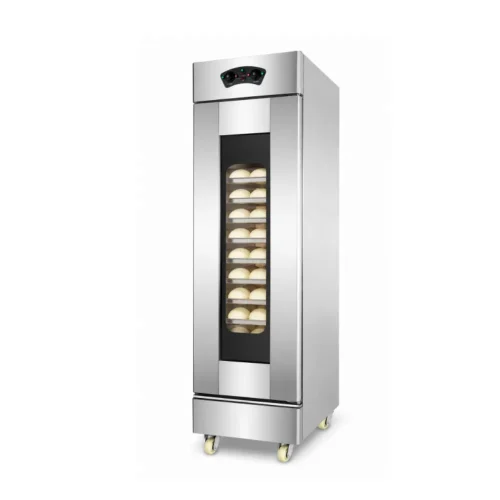 R&M XF-series boiled water bread proofer single door with dough balls