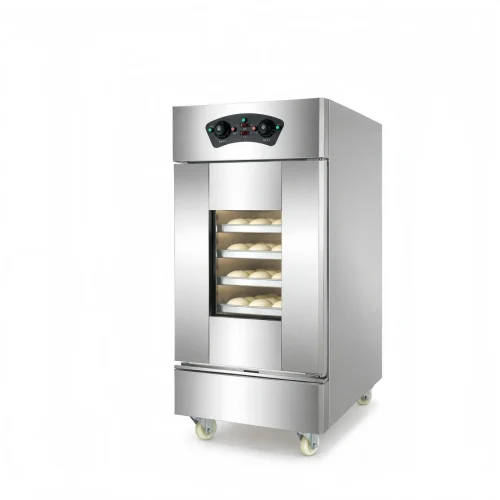 Knob control panel on R&M XF-series commercial bread proofer