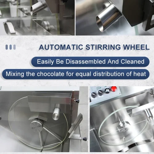 SS304 chocolate melting machine construction