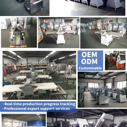 R&M dough sheeter factory production since 1998 quality control OEM