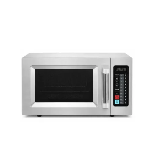 25 L commercial microwave control panel with 100-menu memory — GD-EM925F4T-SS keypad detail