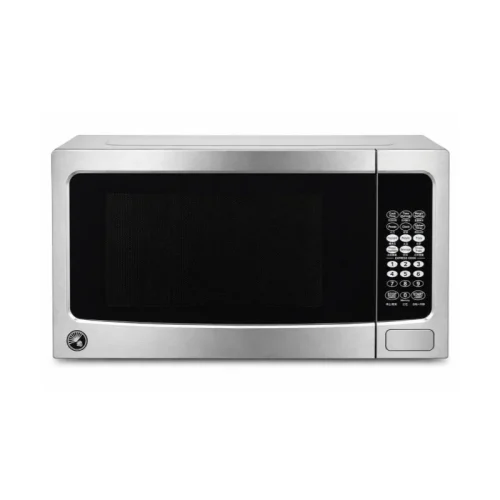 45 L commercial microwave oven three-quarter view — GD-EM45MY catering microwave for hotel back-of-house