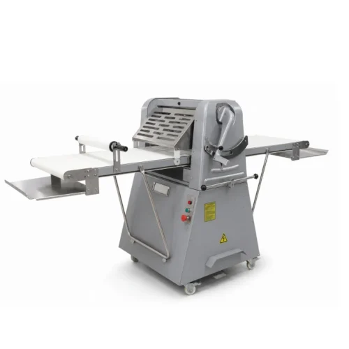 R&M RMQ-400A commercial reversible dough sheeter 400mm belt 1-35mm gap 220V 206kg