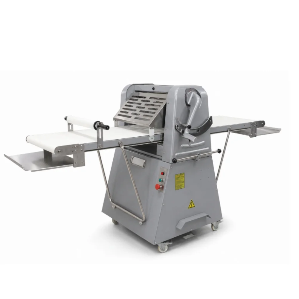 R&M RMQ-400A commercial reversible dough sheeter 400mm belt 1-35mm gap 220V 206kg