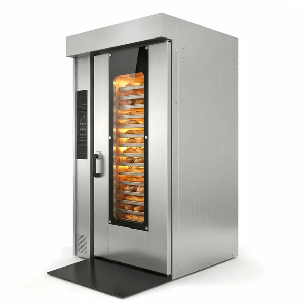 Trolley convection oven - 15 tray large industrial electric convection oven