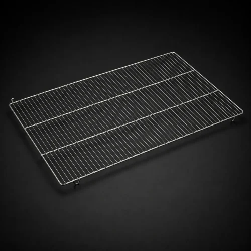 R&M cooling rack with feet stainless steel wire detail