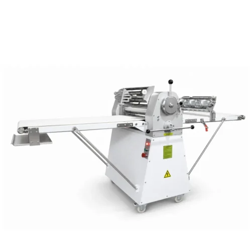 R&M RMQ-520-CUT dough sheeter with cutter roller machine studio view