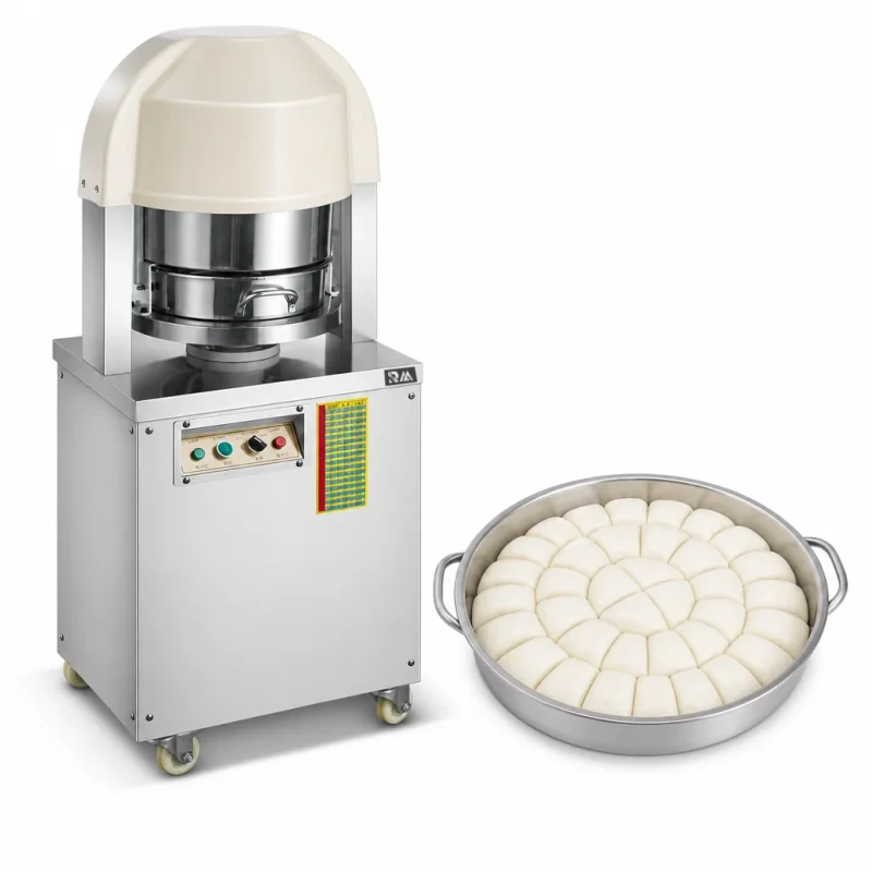 R&M RMK-36 electric dough divider machine 36 equal portions 30-160g stainless steel 220V