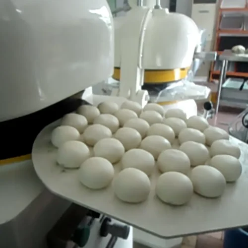 Fully Automatic Dough Divider Rounder — Load Once, Hands-Free Portioning</tr...