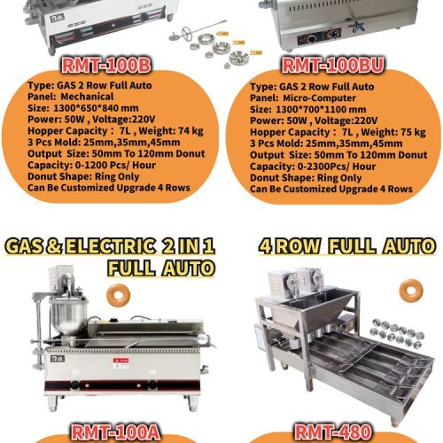 LPG gas donut fryer machine commercial doughnut fryer for bakery and donut shop