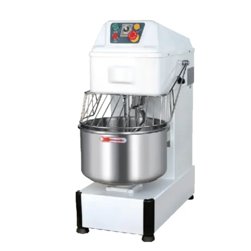 HS Commercial Spiral Dough Mixer – front controls and guard