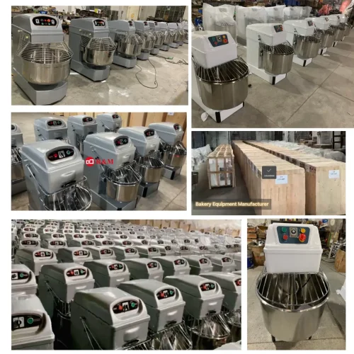 HS Commercial Spiral Dough Mixer – application or packed-shipment view