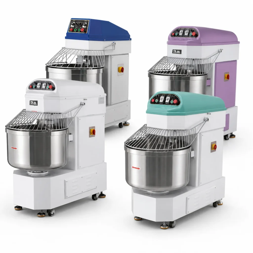 large dough mixer RM-S60 / RM-S130 / RM-S160 – hero three-quarter view
