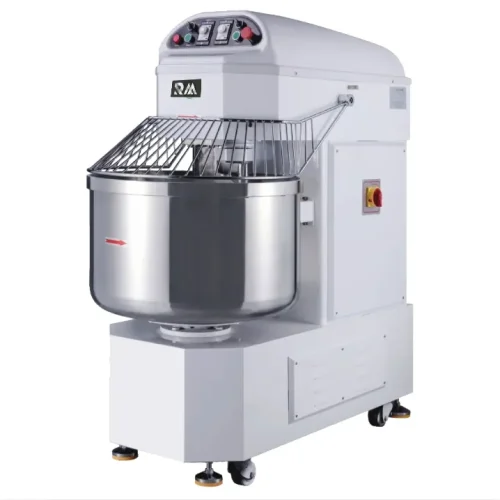 industrial dough mixer – bowl, hook and working area