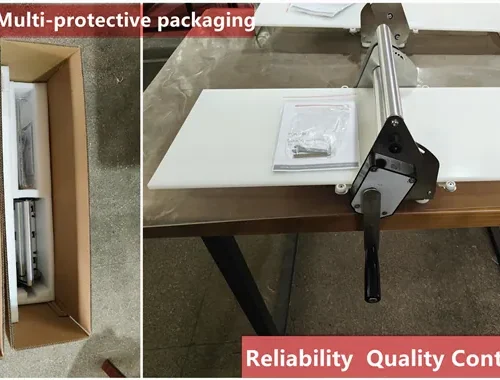 R&M manual dough sheeter export packaging multi-protective