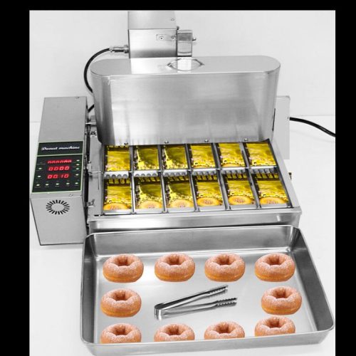 Mini donut machine real shot commercial miniature donut maker for kiosk food truck