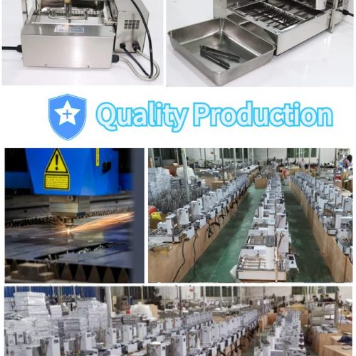 Mini donut machine large capacity hopper 5.5L 9.5L effective donut forming