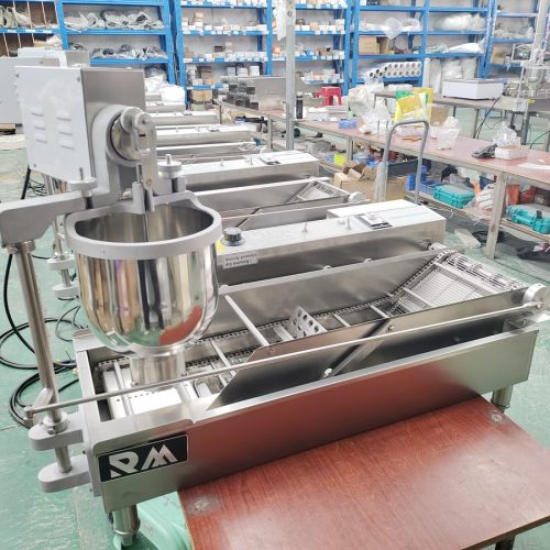 Three shape donut machine mochi ball ring molds automatic donut making machine